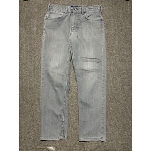 Patagonia Performance Twill Jeans Mens Gray Iron Clad fit 35X30 (tag 34X32)
